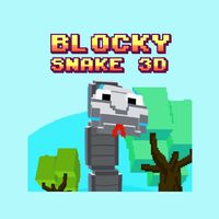 Blocky Snake 3D