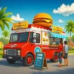 Food Truck Cooking Game