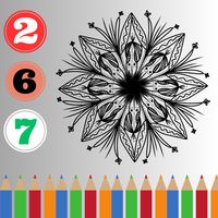 Mandala art - pencil drawing