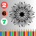 Mandala art - pencil drawing