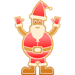 Gingerbread Santa