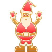 Gingerbread Santa