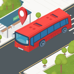 Pick Bus 3D Fun Driving Game