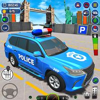 police car parking game 3d
