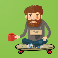 Skate Beggar
