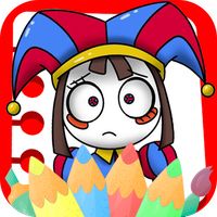 Pomni Digital Circus Coloring
