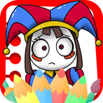 Pomni Digital Circus Coloring