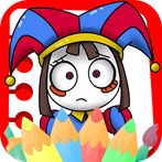 Pomni Digital Circus Coloring