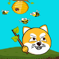 Save the dog: Bee game 3D