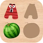 Kids Wooden Puzzle Blocks Game