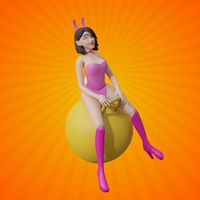 Yoga Ball Race