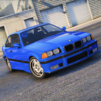 Driving BMW E36: Drift Racing