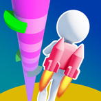 Jetpack Master: Twist a Pole