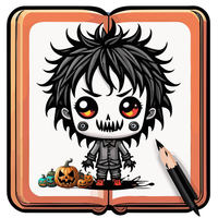 Coloring Night Spooky Horror