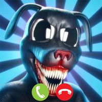 Cartoon Dog Fake Video Call