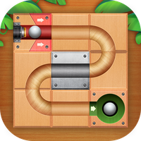 Jigsaw Slide: Rolling ball