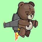 Jetpack Bear Shooting