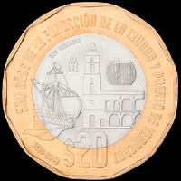 20 pesos Moneda conmemorativa