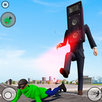 Superhero Rope Monster Game