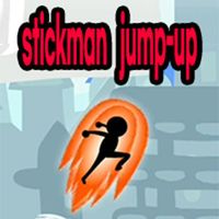 stickman jump-up to avoid mine