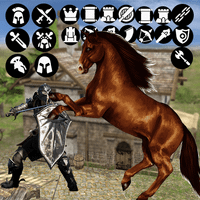 Wild Horse Family Fight Game