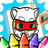 Talking Juan Scary coloring