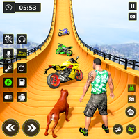Bike Stunt Mega Ramps Game