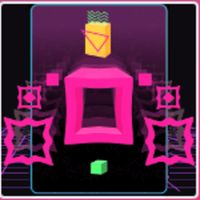 neon cube vs the huge castle