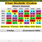 Flat Rubik Cube