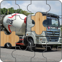 concrete mixer truck puzzle