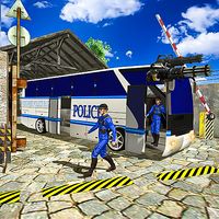 US Police Bus Drive Simulator