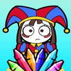 Digital Circus Coloring