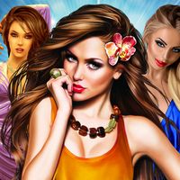 Fashion catwalk dress up game