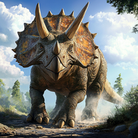 Triceratops Dinosaur Simulator