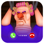 Grumpy gran horror call prank