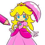 Princess Peach Doll Coloring
