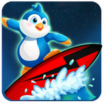 Penguin Surfer