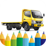 Fuso Truck Coloring Book