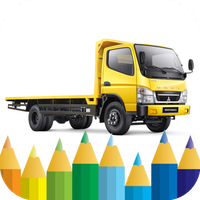 Fuso Truck Coloring Book