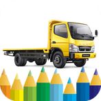 Fuso Truck Coloring Book