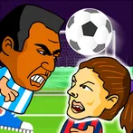 Football head soccer strike