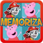 Memory matching game for kids