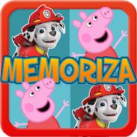 Memory matching game for kids