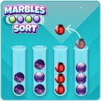 Ball sort puzzle: marble color