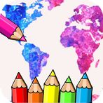 coloring world maps countries