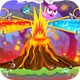 Angry volcano