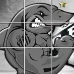 Slide Puzzle Santos Soccer
