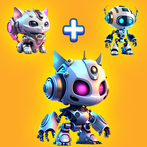 AI Mix Vehicle & Robot Merge