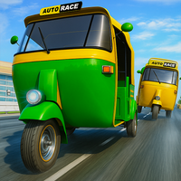 Tuk Tuk Rickshaw Auto Race