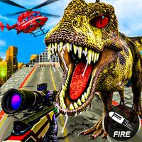 Dino Hunter: Heli Strike Sim